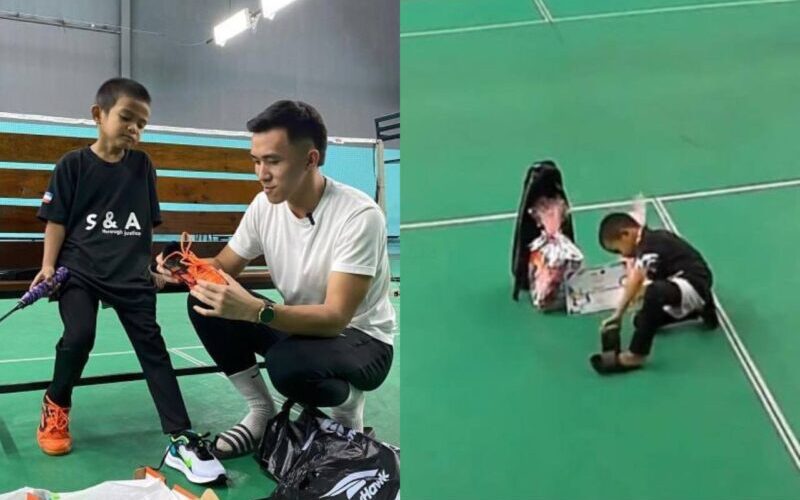 Kanak-kanak tular main badminton akhirnya diraikan, setelah kena palau dengan kawan sebab menang