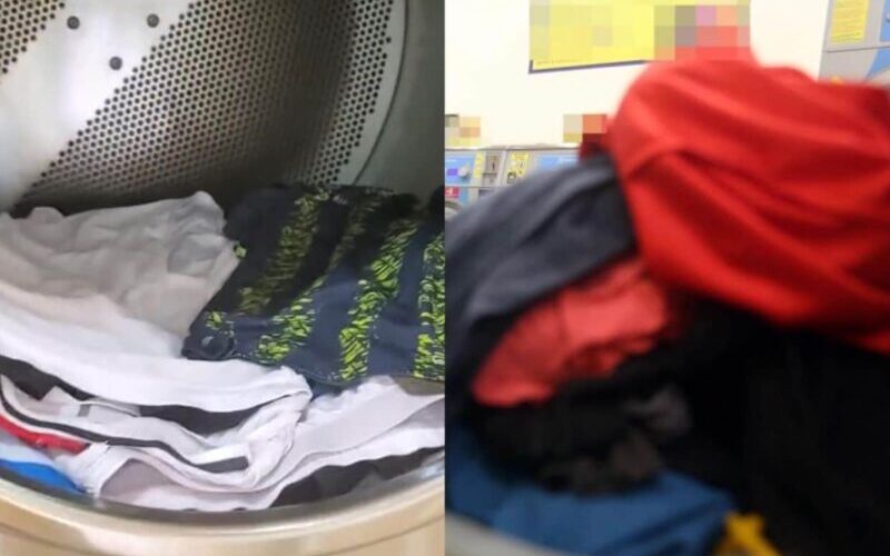 Patutlah baju lambat kering, rupanya ramai yang silap teknik masa guna mesin dobi layan diri